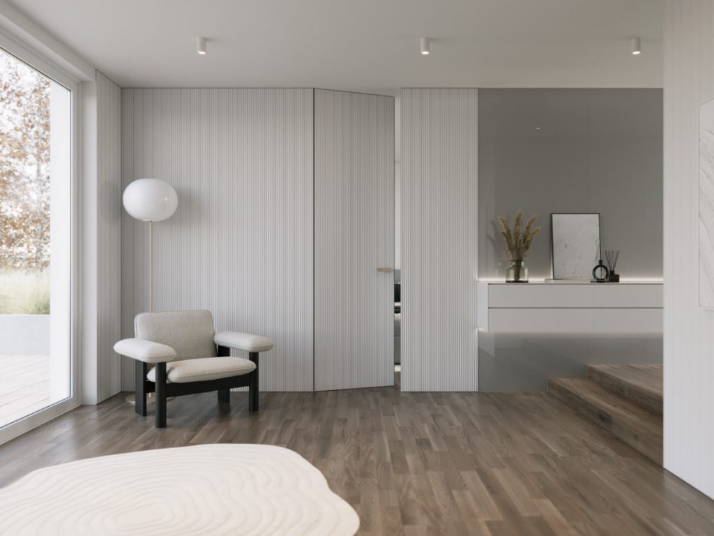 Flächenbündige Türen in Wien